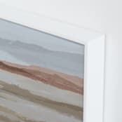 "Blushing Expanse" - Art Print in Expanse by Kati Ramer - Frame Close-up