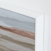 "Blushing Expanse" - Art Print in Expanse by Kati Ramer - Frame Close-up