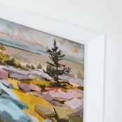 "Get Lost" - Art Print in Multi by Jess Franks - Frame Close-up