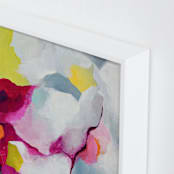 "Infusion" - Art Print in Fuchsia by Mya Bessette - Frame Close-up