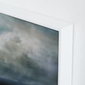 "Earthly Days" - Art Print in Cloud Grey by Brian Sostrom - Frame Close-up
