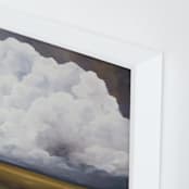 "Sweetgrass" - Art Print in Dusty Voilet by Mya Bessette - Frame Close-up