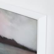 "Cascade Harbor" - Art Print in Cascade Grey by AlisonJerry - Frame Close-up