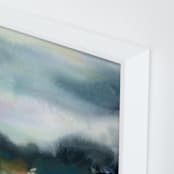 "Glade" - Art Print in Evergreen by Lindsay Megahed - Frame Close-up
