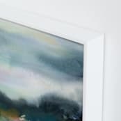 "Glade" - Art Print in Evergreen by Lindsay Megahed - Frame Close-up