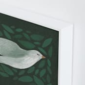 "Peace to you" - Art Print in Forest by Amy Kross - Frame Close-up