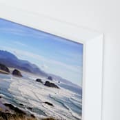 "Coastline in color" - Art Print in Sea sky blue by Sea and Sky - Frame Close-up