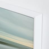 "Patient Wave" - Art Print in Green Wave by Cristina Marie - Frame Close-up