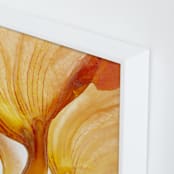 "Vibrant nature" - Art Print in yellow by Eliane Lamb - Frame Close-up