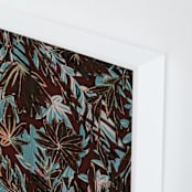 "Over saturated garden" - Art Print in Over blue by Bethania Lima - Frame Close-up