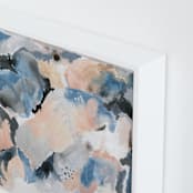 "Lake View South Carolina" - Art Print in lake blue by Erika Firm - Frame Close-up