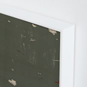 "Play" - Art Print in Green by Shiho Whitehead - Frame Close-up