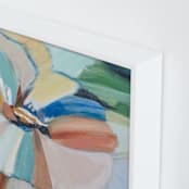 "Love in Idleness" - Art Print in Petal Peach by Mary Gaspar - Frame Close-up