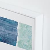 "From Sea to Shining Sea" - Art Print in Sea by Hooray Creative - Frame Close-up
