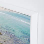 "Bondi" - Art Print in Seafoam by Krissy Bengtson - Frame Close-up