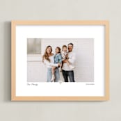 "With a Heart: Landscape Framed Photo" - Framed Photo in Taupe by Laura Hamm - Framed