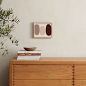 "Yoruba-10-01" - Art Print in earthy colors by Alain Castoriano - In a Room