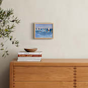 "Kineret" - Art Print in sea blue by Rafael Yaniger - In a Room