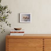 "Hazy Daisy" - Art Print in Lavender Violet by Aralyn Griesbach - In a Room