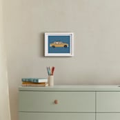 "New York" - Art Print in Taxi by Jenna Holcomb - In a Room