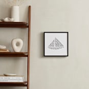 "Sea Fever" - Art Print in Black by Dean Street - In a Room