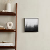 "Motion Series 2" - Art Print in Rail Gray by Sally M. Olivier - In a Room