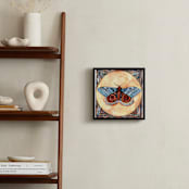 "Moth Study I" - Art Print in Light Blue by Stephanie Toral - In a Room