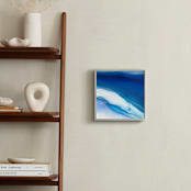 "teal reef" - Art Print in teal reef by Teodora Guererra - In a Room