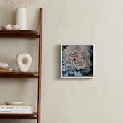"Shadow Blues 2" - Art Print in Cool Blues by Mandy Trimble Leonard - In a Room