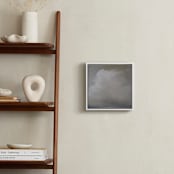 "Quiet Dawn" - Art Print in cloud white by Kelly Money - In a Room