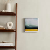 "Golden Grain" - Art Print in Golden Sienna by Amy Hall - In a Room