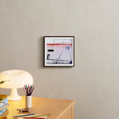 "Cruise" - Art Print in beachy pink by Calais A Le Coq - In a Room