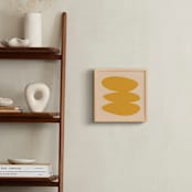 "Yoruba-6-01" - Art Print in earthy colors by Alain Castoriano - In a Room
