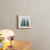 "Scenic Route" - Art Print in White by Kelsey McNatt - In a Room