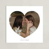 "In A Heart: Framed Photo " - Framed Photo in White by Minted - Unframed