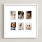 "Six Photo: Square Framed Photo" - Framed Photo in White by Olivia Kanaley Inman - Framed