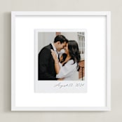 "Classic Snap: Square Framed Photo" - Framed Photo in Quartz by Minted - Framed