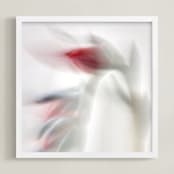 "floret" - Art Print in rose by Sarah Luna - Framed