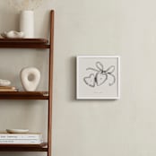 "Locket: Custom Print" - Custom Print in Cream by Ani Somi - In a Room