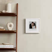 "Classic Snap: Square Framed Photo" - Framed Photo in Quartz by Minted - In a Room