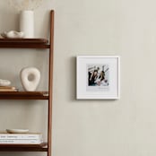 "Classic Snap: Square Framed Photo" - Framed Photo in Quartz by Minted - In a Room