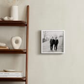 "The Big Picture: Valentine's Framed Photo" - Framed Photo in White by Minted - In a Room