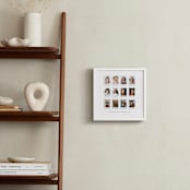 "Twelve Photo: Square Framed Photo" - Framed Photo in Paper by Olivia Kanaley Inman - In a Room