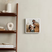 "The Big Picture: Father's Day Framed Photo" - Framed Photo in White by Minted - In a Room