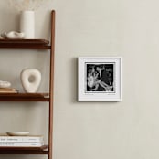 "Artifact: Square Framed Photo" - Framed Photo in Charcoal by Snow and Ivy - In a Room