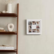 "Eight Photo: Square Framed Photo" - Framed Photo in Taupe by Up Up Creative - In a Room