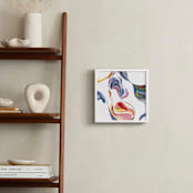 "Flow in colors" - Art Print in rainbow by XL - In a Room