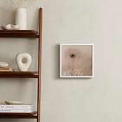 "Dandelion IV" - Art Print in Soft Beige by Rasa Puzinaite - In a Room