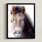 " Mirage" - Art Print in Desert Dust by Leslie Le Coq - Framed