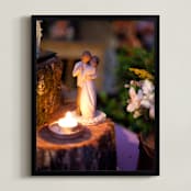"Dancing In The Dark" - Art Print in Candle Light by Hannah Graham - Framed